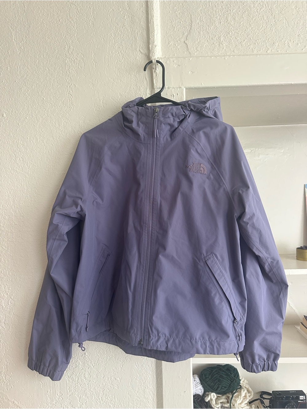 The North Face Lavender Shell Rain Jacket